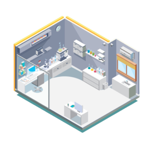 modular cleanroom 3d