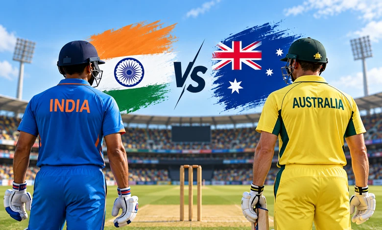 India vs Australia cricket head-to-head records across Test, ODI and T20I formats